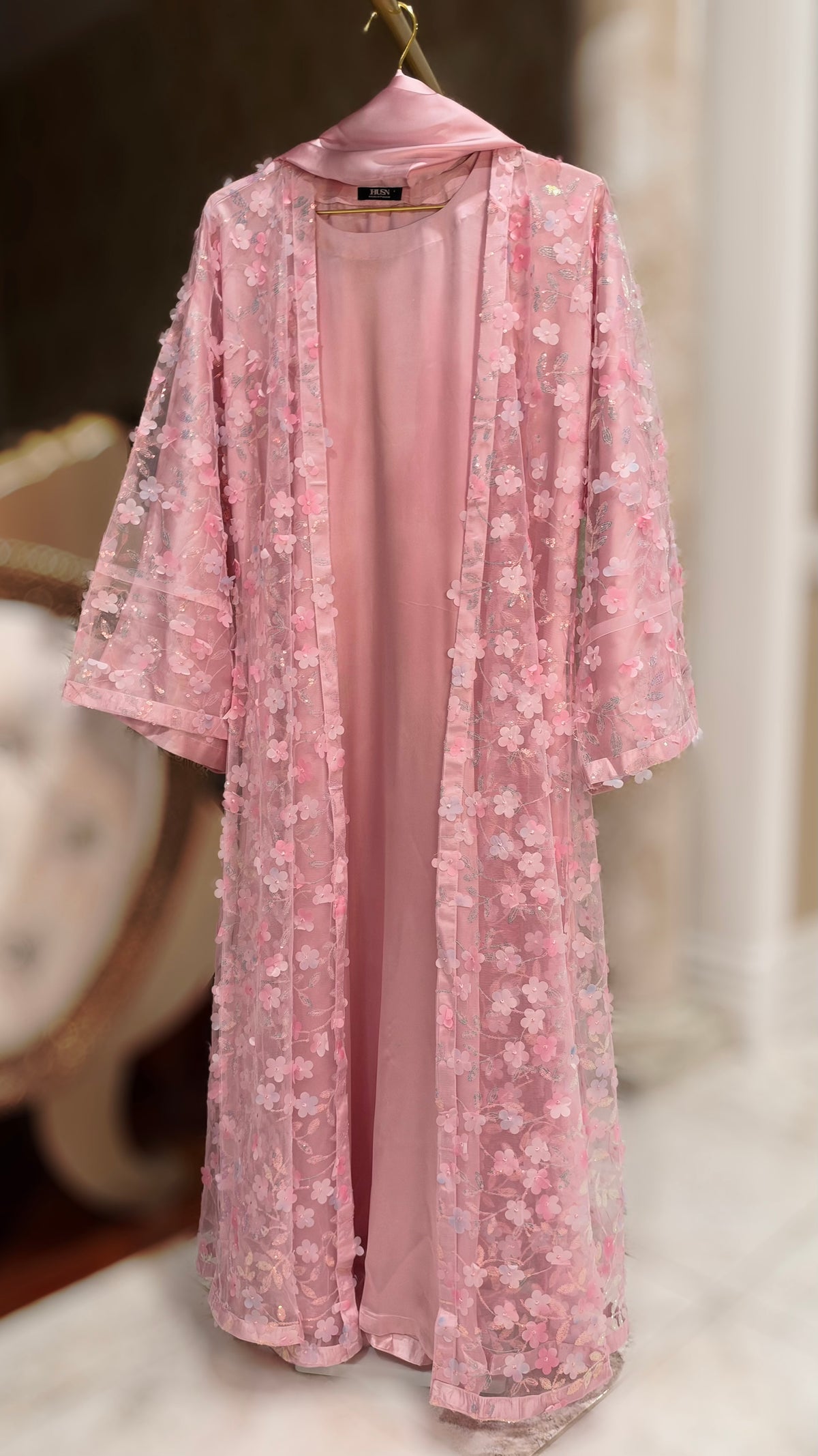 The Sakura Dream Abaya/Dress - 4-piece