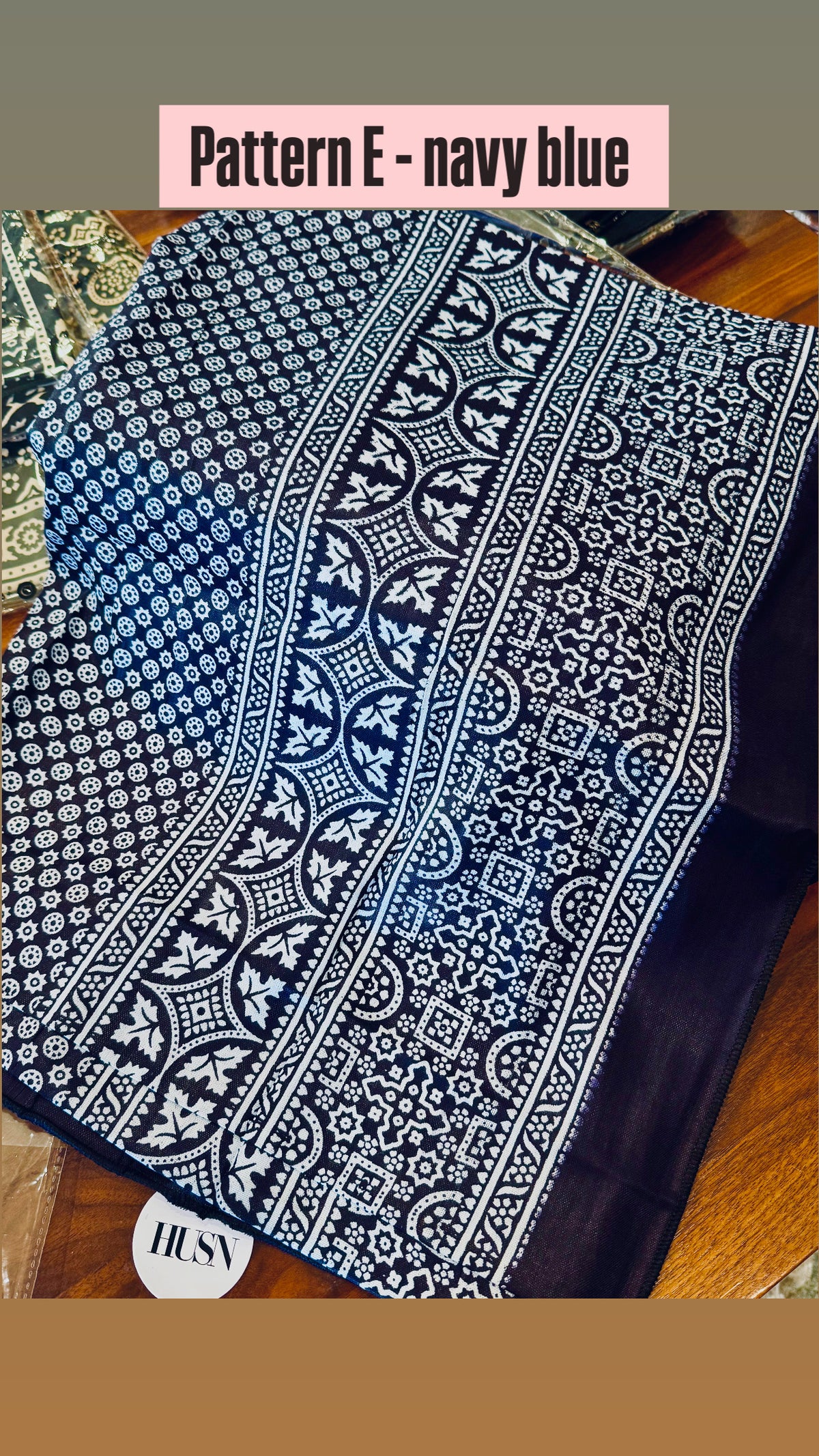 Handmade Sindhi Ajrak Shawls