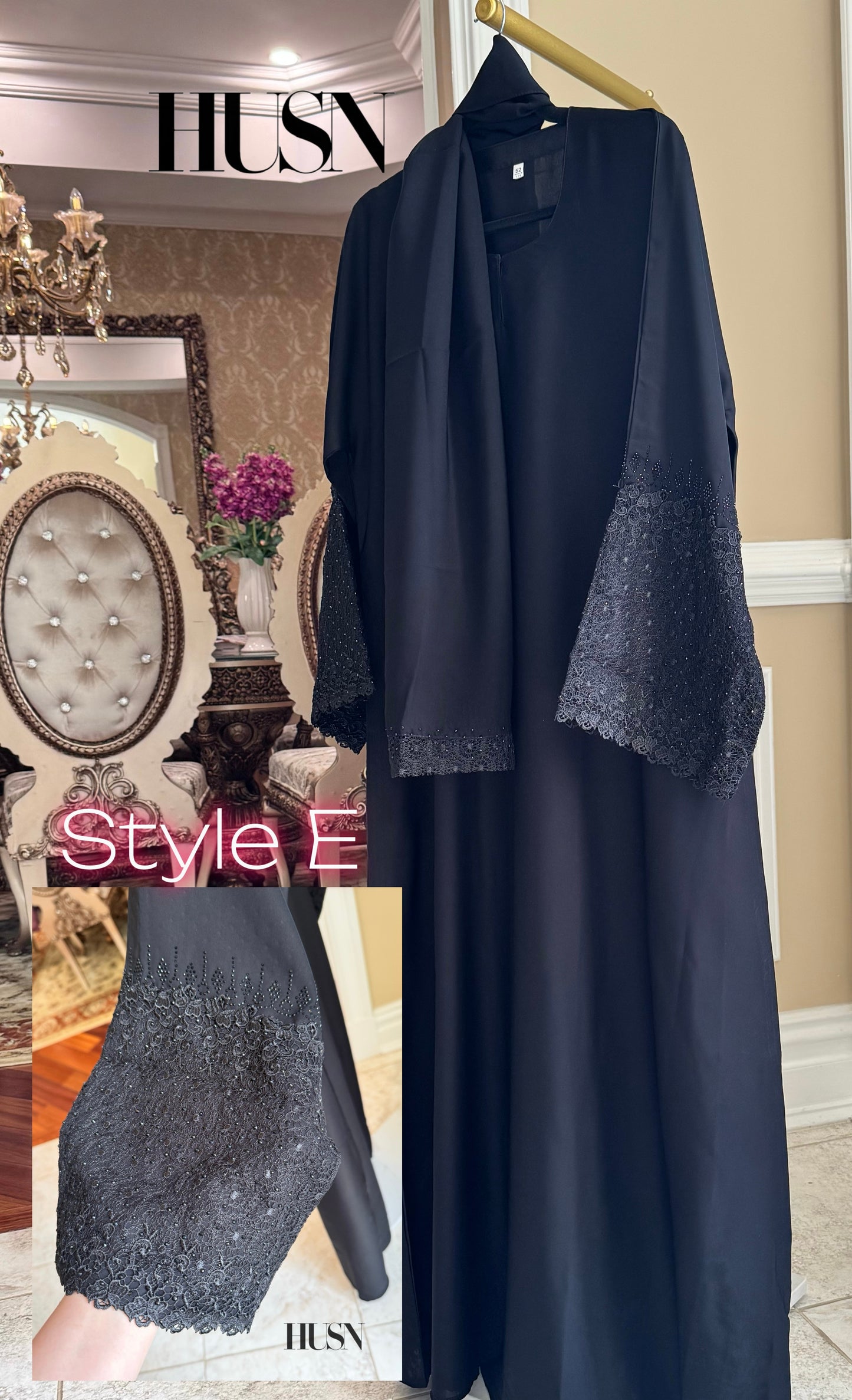 Black Nida Abayas