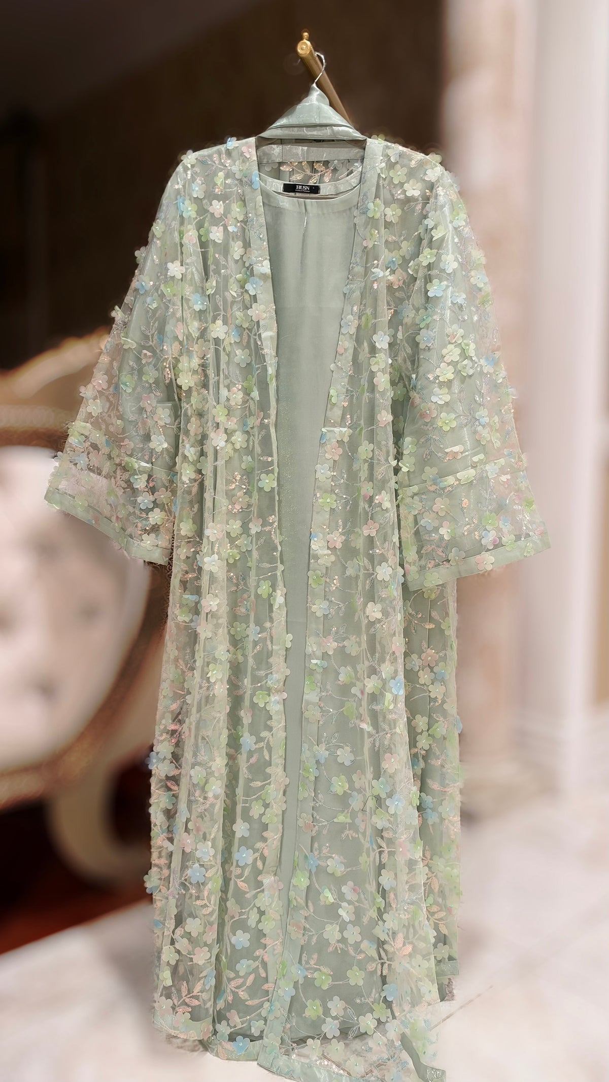 The Enchanted Sage Abaya/Dress - 4 piece