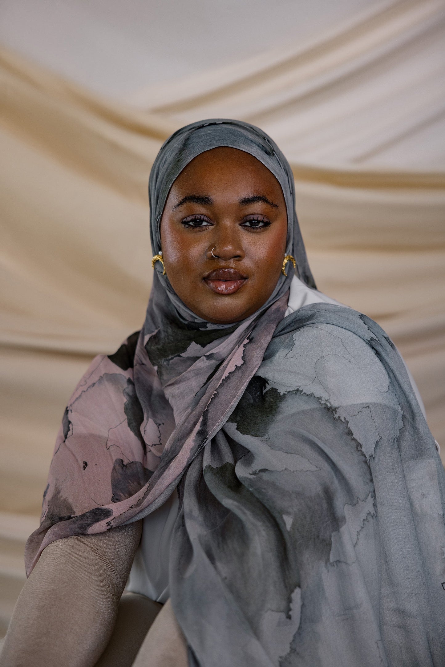 Water-Color Modal Hijabs