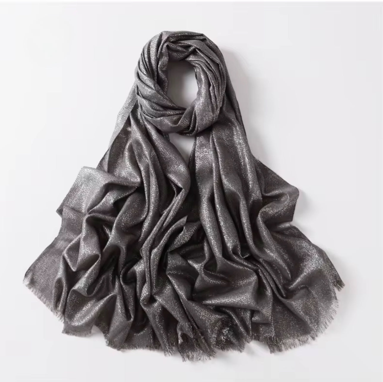 Premium Cotton Glittery Hijab  - in various colors.