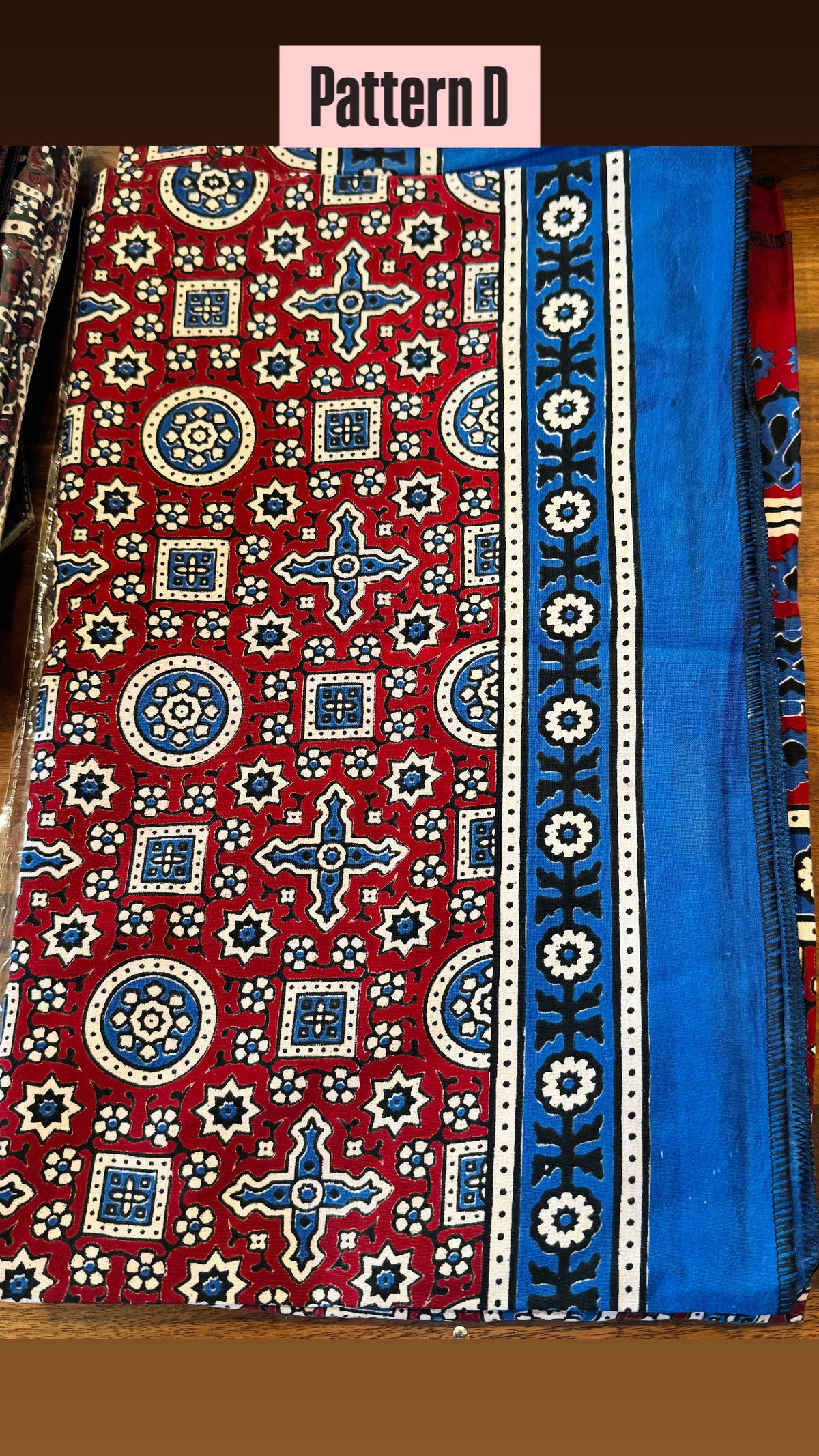 Handmade Sindhi Ajrak Shawls
