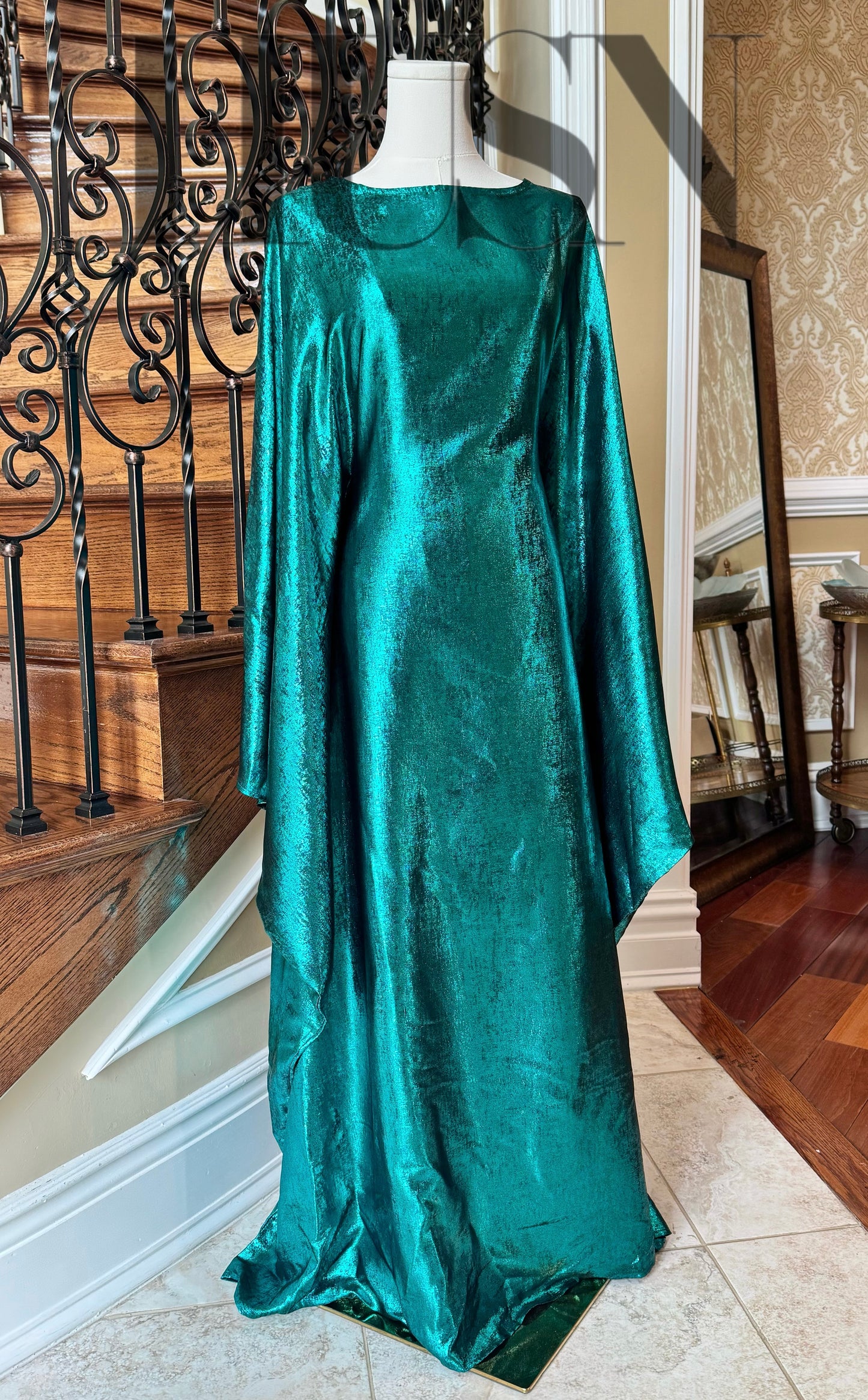 Butterfly Shimmer Kaftan (Gown)