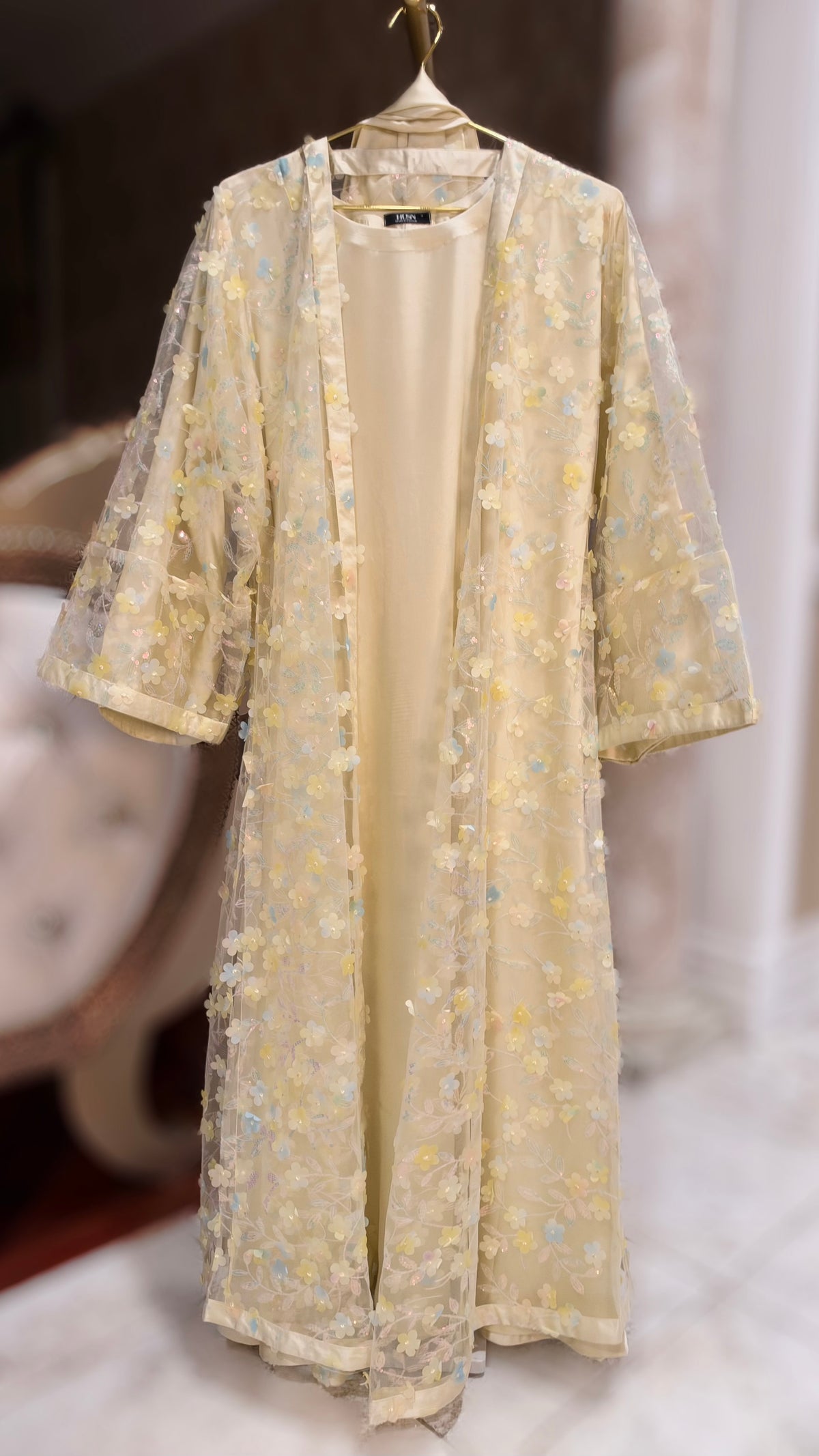 The Daffodil Dream Abaya/Dress - 4 piece