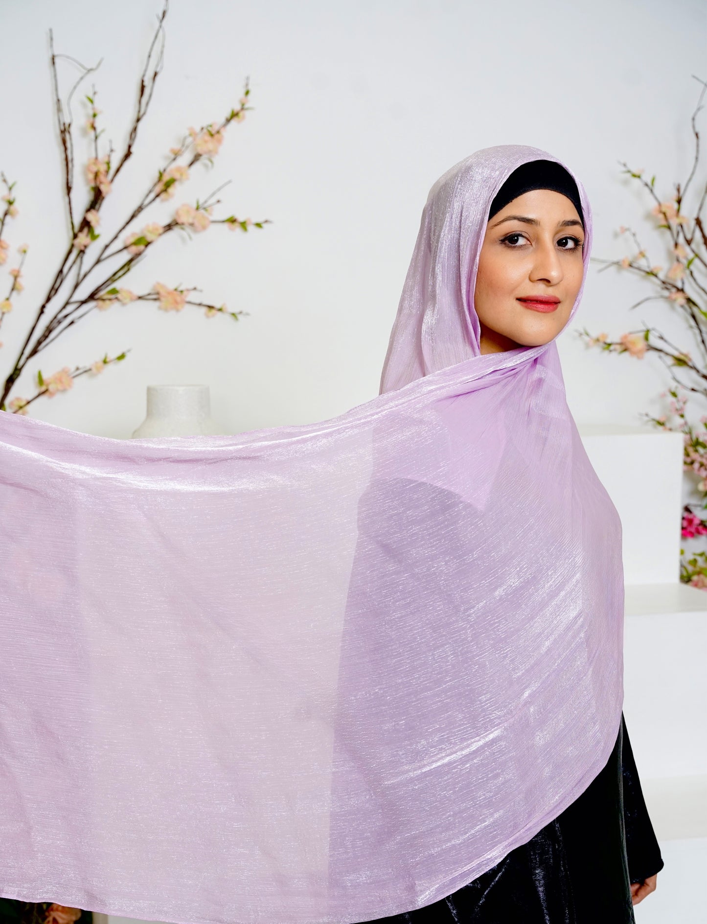 Shimmer Organza Crepe Hijabs