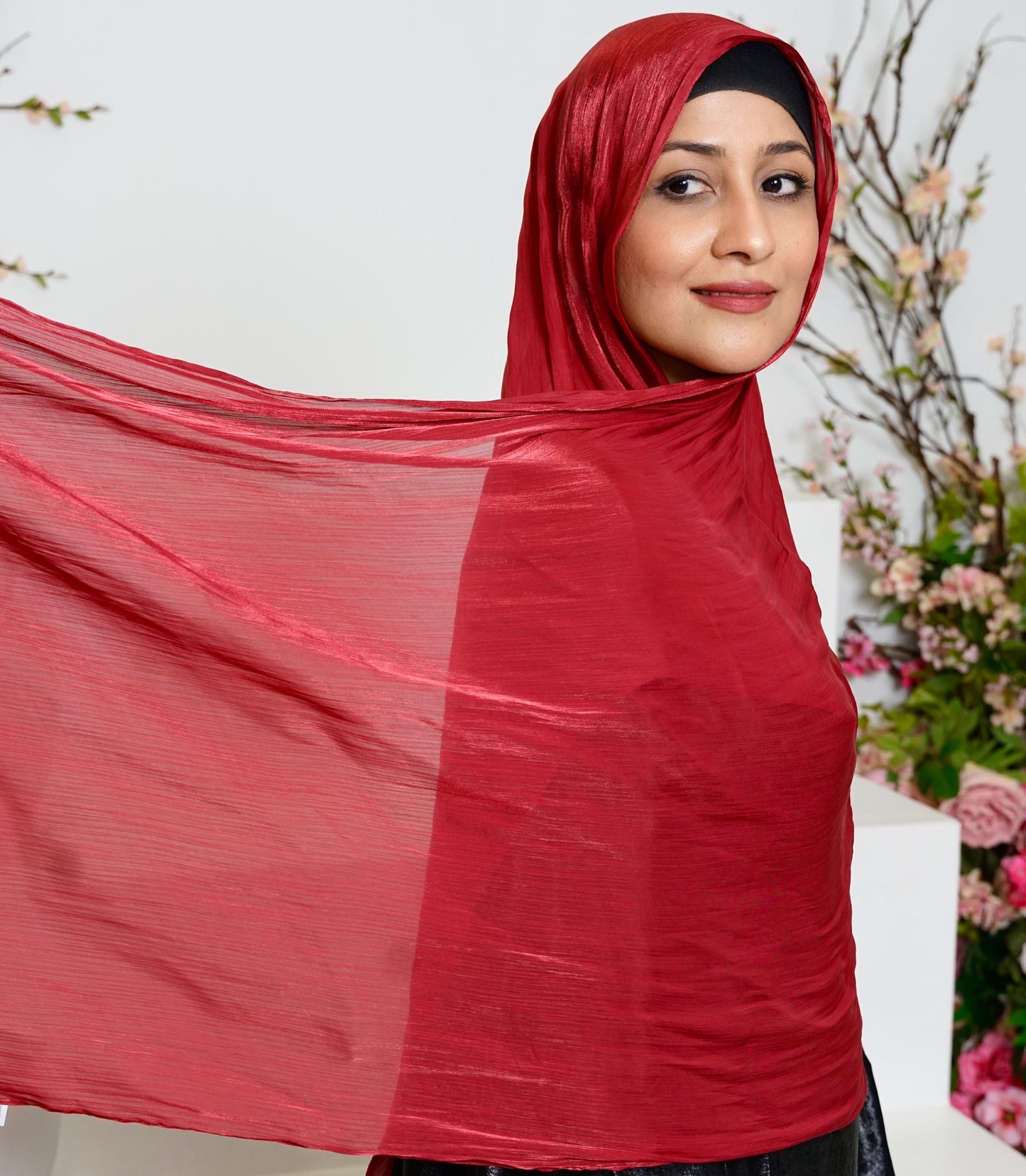 Shimmer Organza Crepe Hijabs