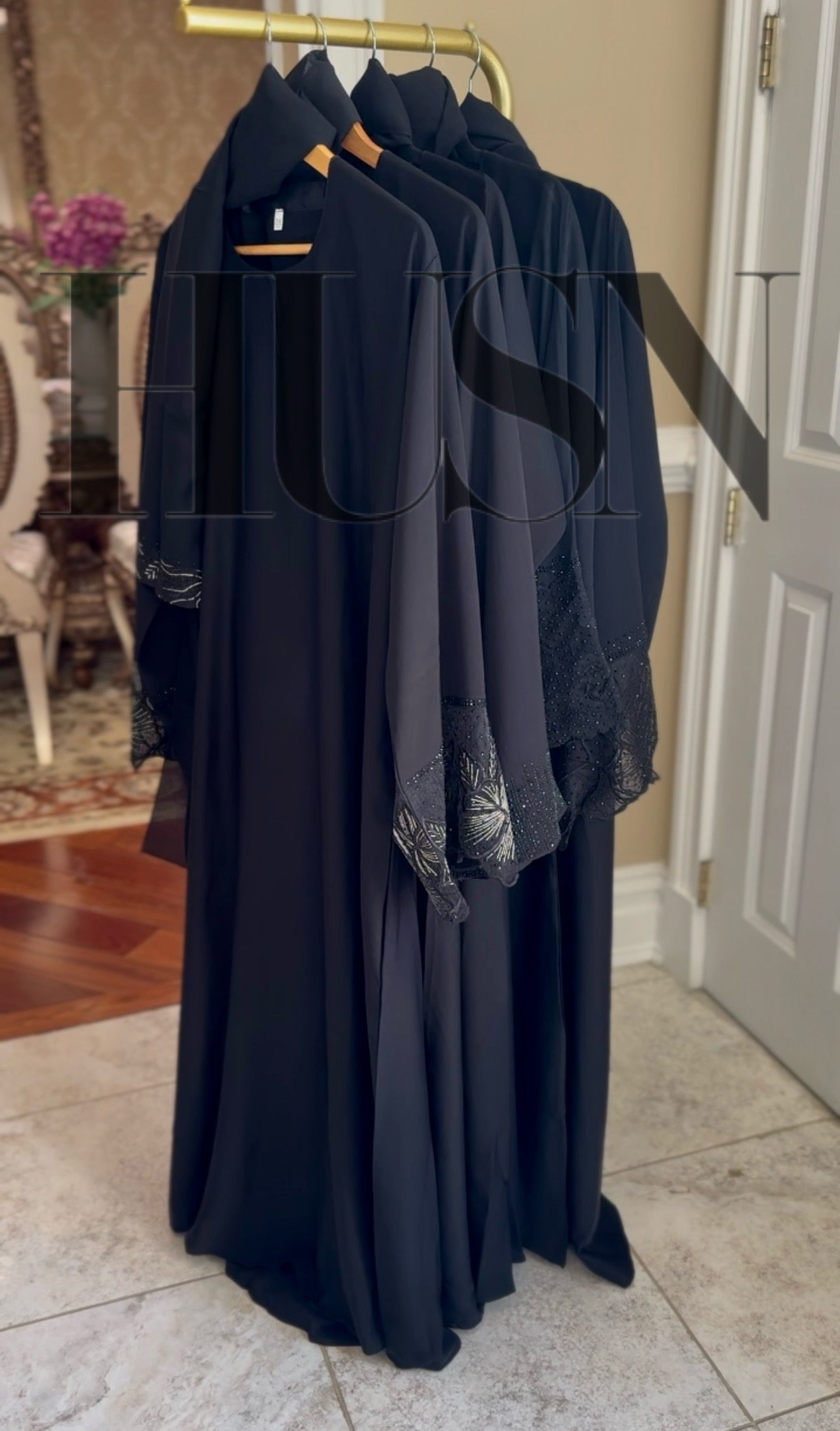Black Nida Abayas
