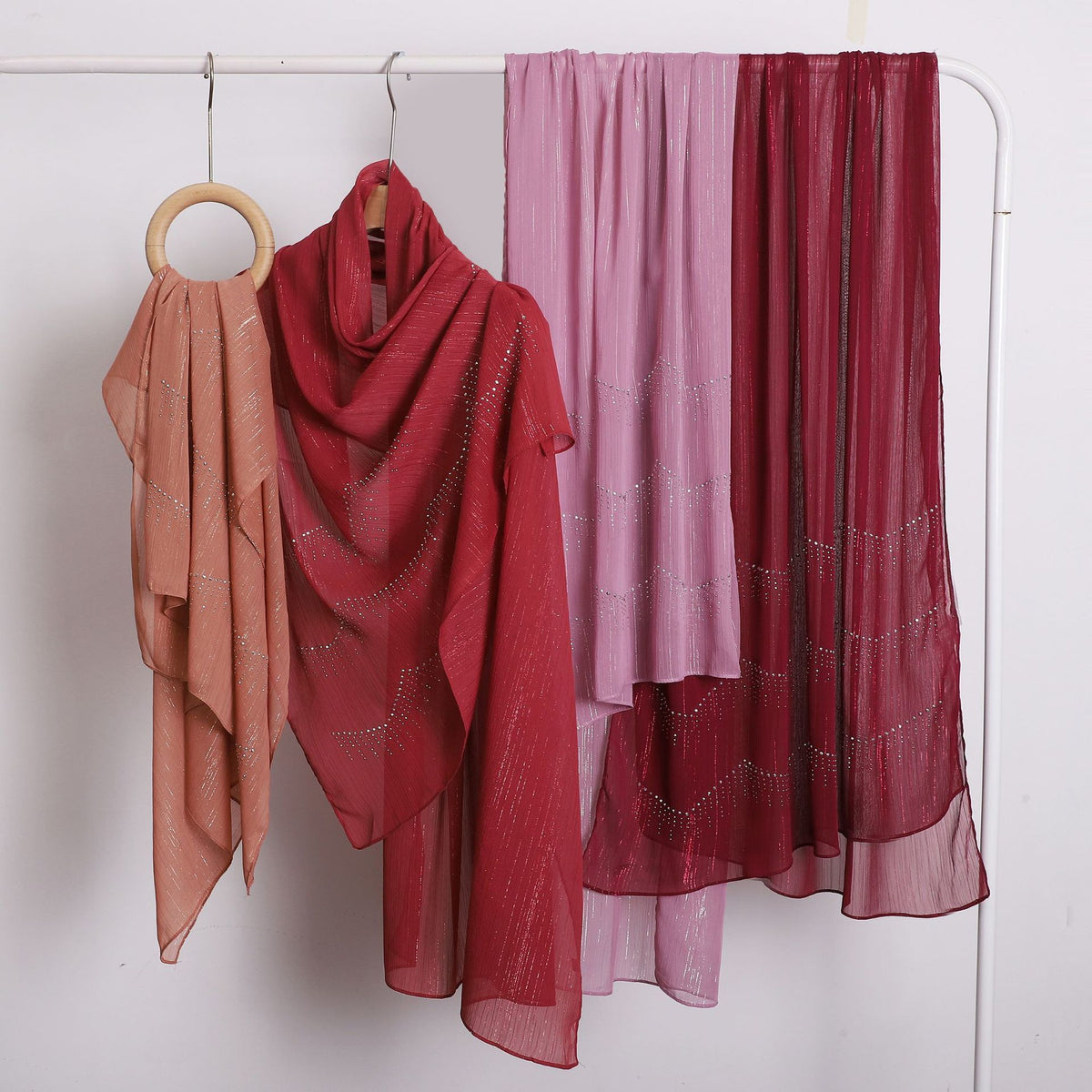 Chiffon Embellished Hijabs
