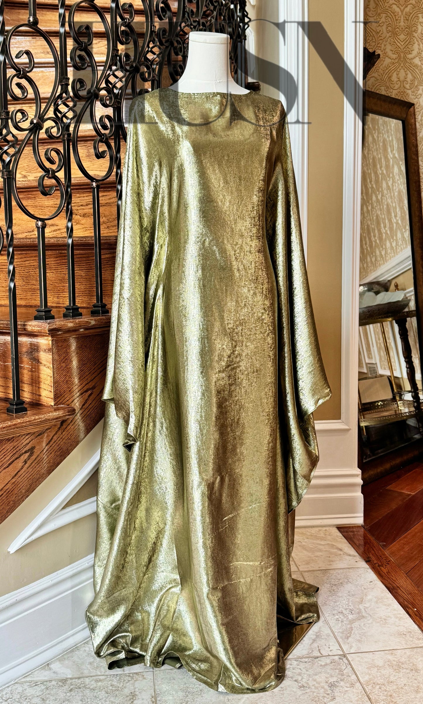 Butterfly Shimmer Kaftan (Gown)