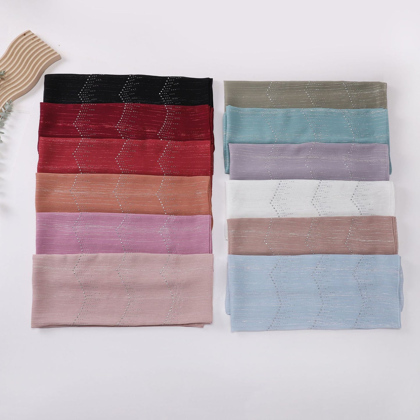 Chiffon Embellished Hijabs