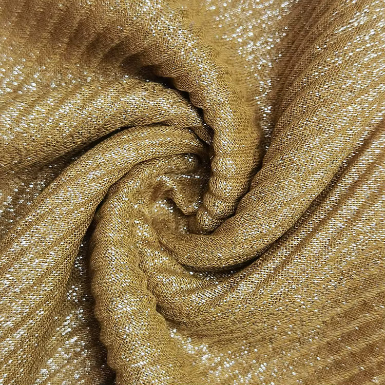 Viscose Shimmer Pleated Hijabs