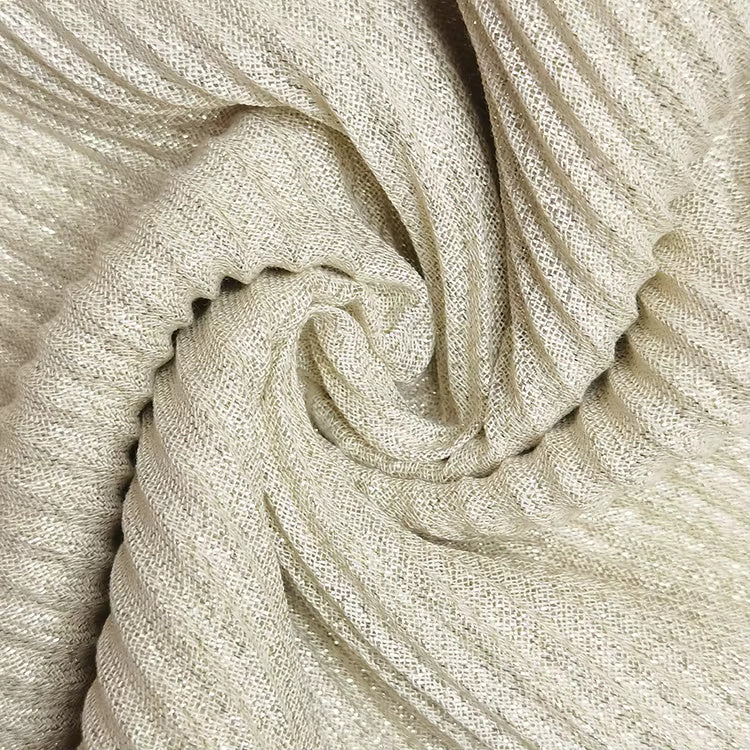 Viscose Shimmer Pleated Hijabs