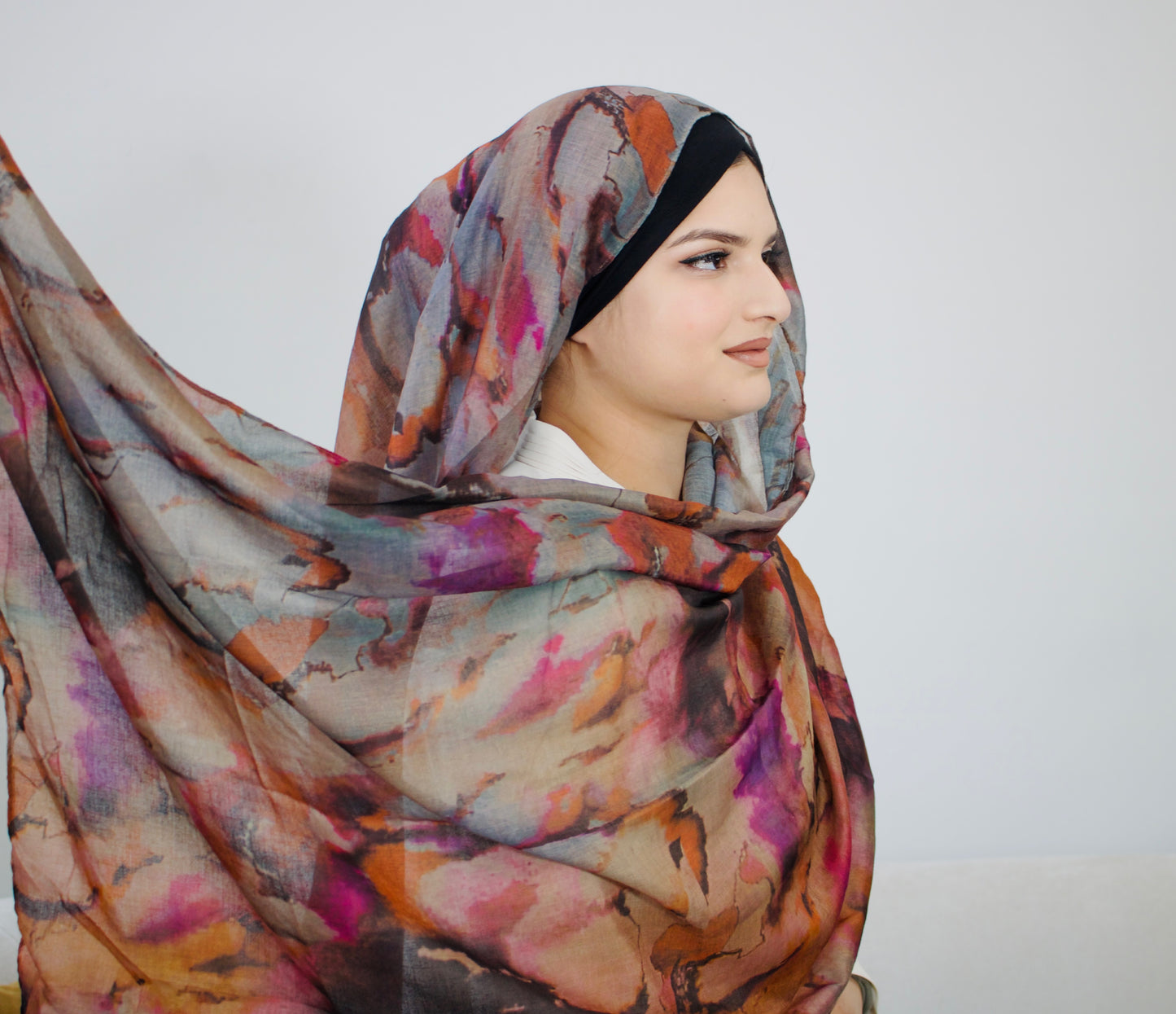 Water-Color Modal Hijabs