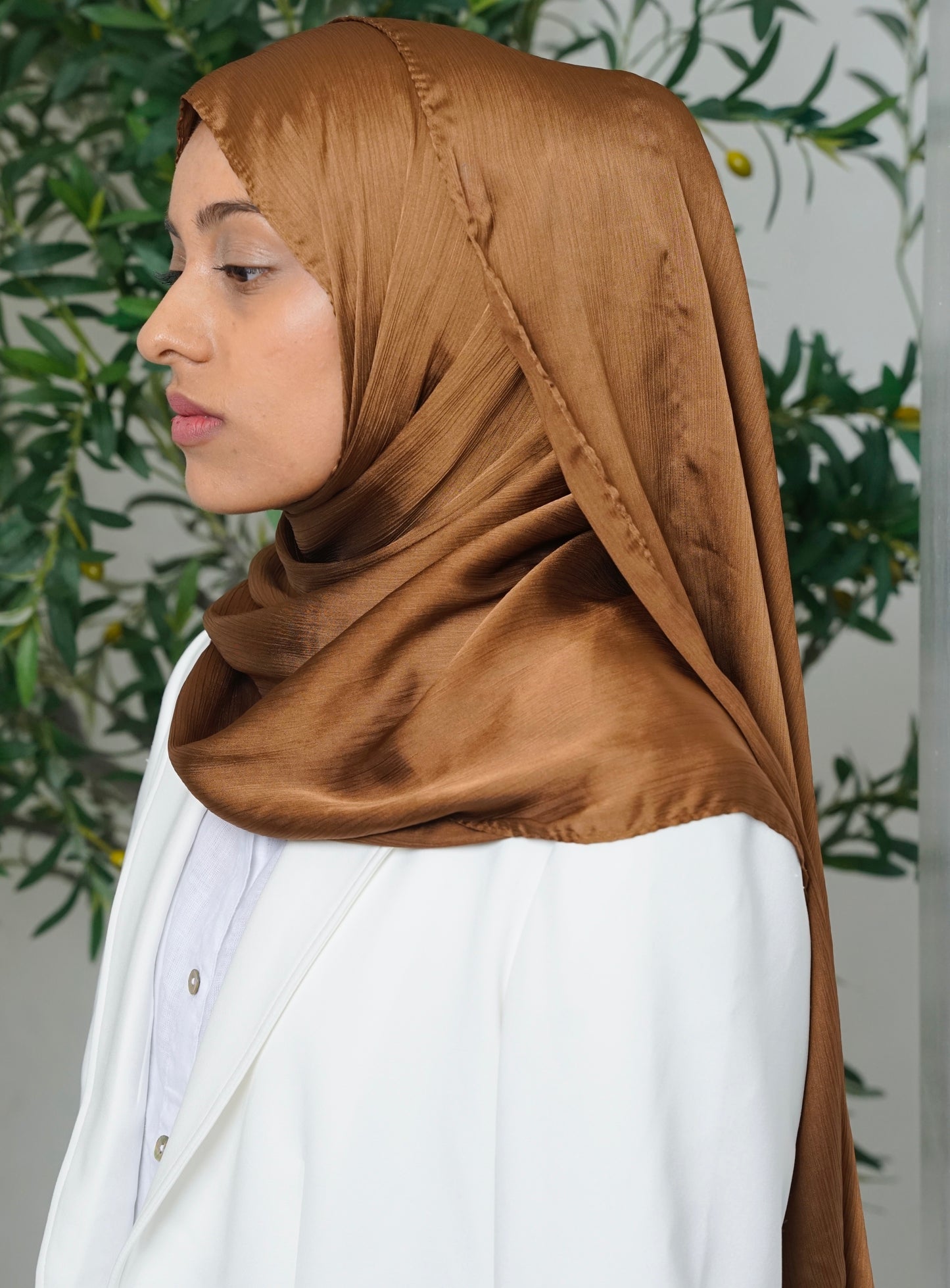 Premium Satin Crepe Hijab Scarf