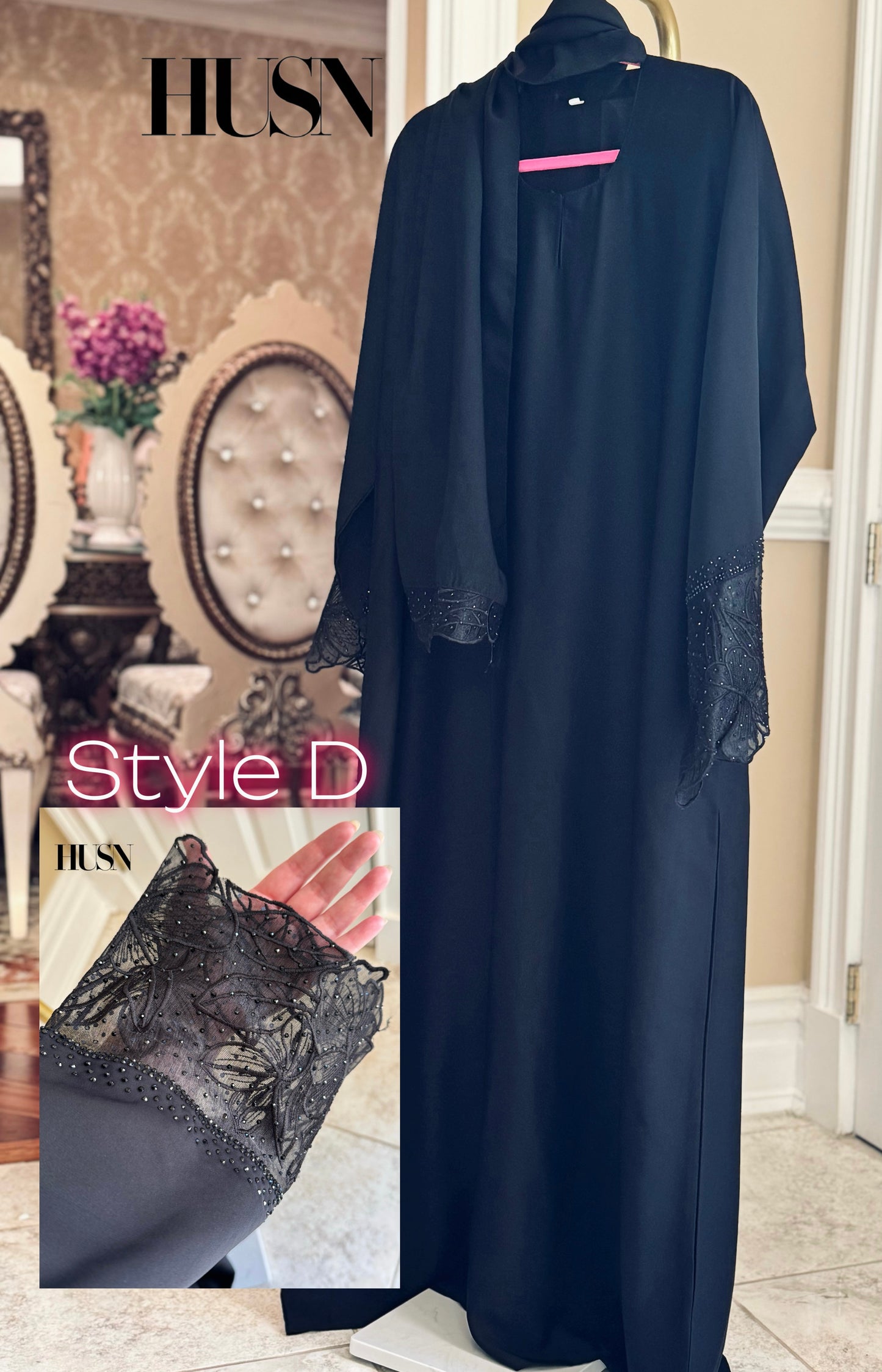 Black Nida Abayas