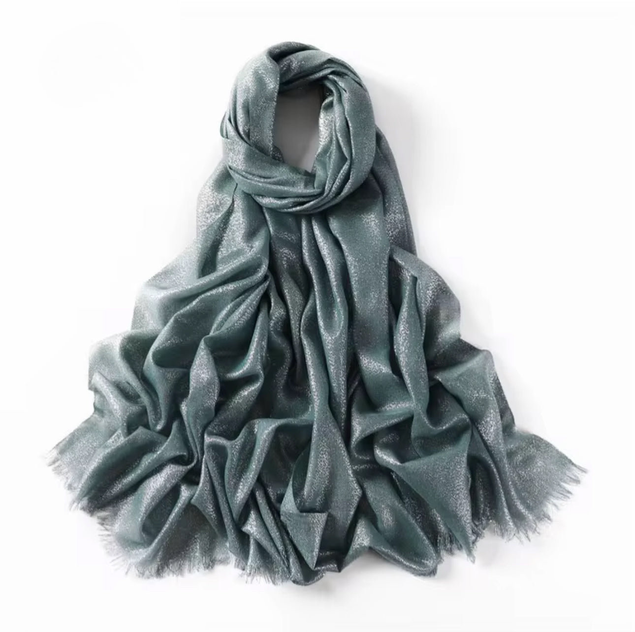 Premium Cotton Glittery Hijab  - in various colors.