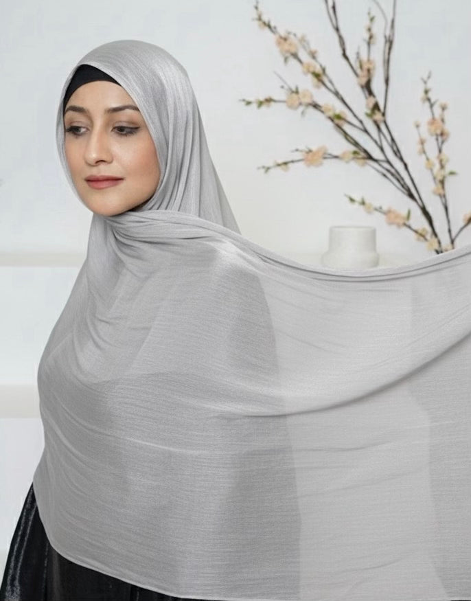 Shimmer Organza Crepe Hijabs