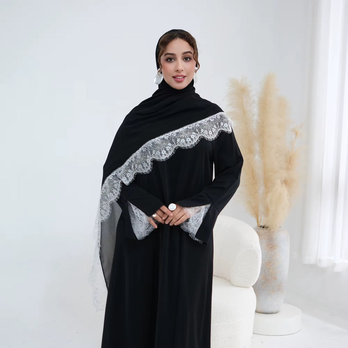Lace Abaya