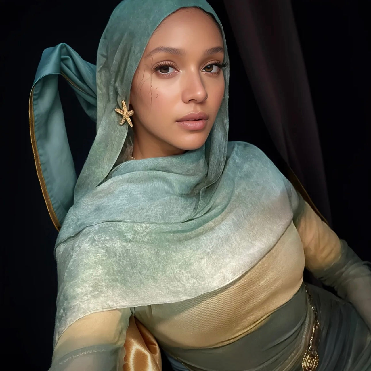 Water-Color Modal Hijabs