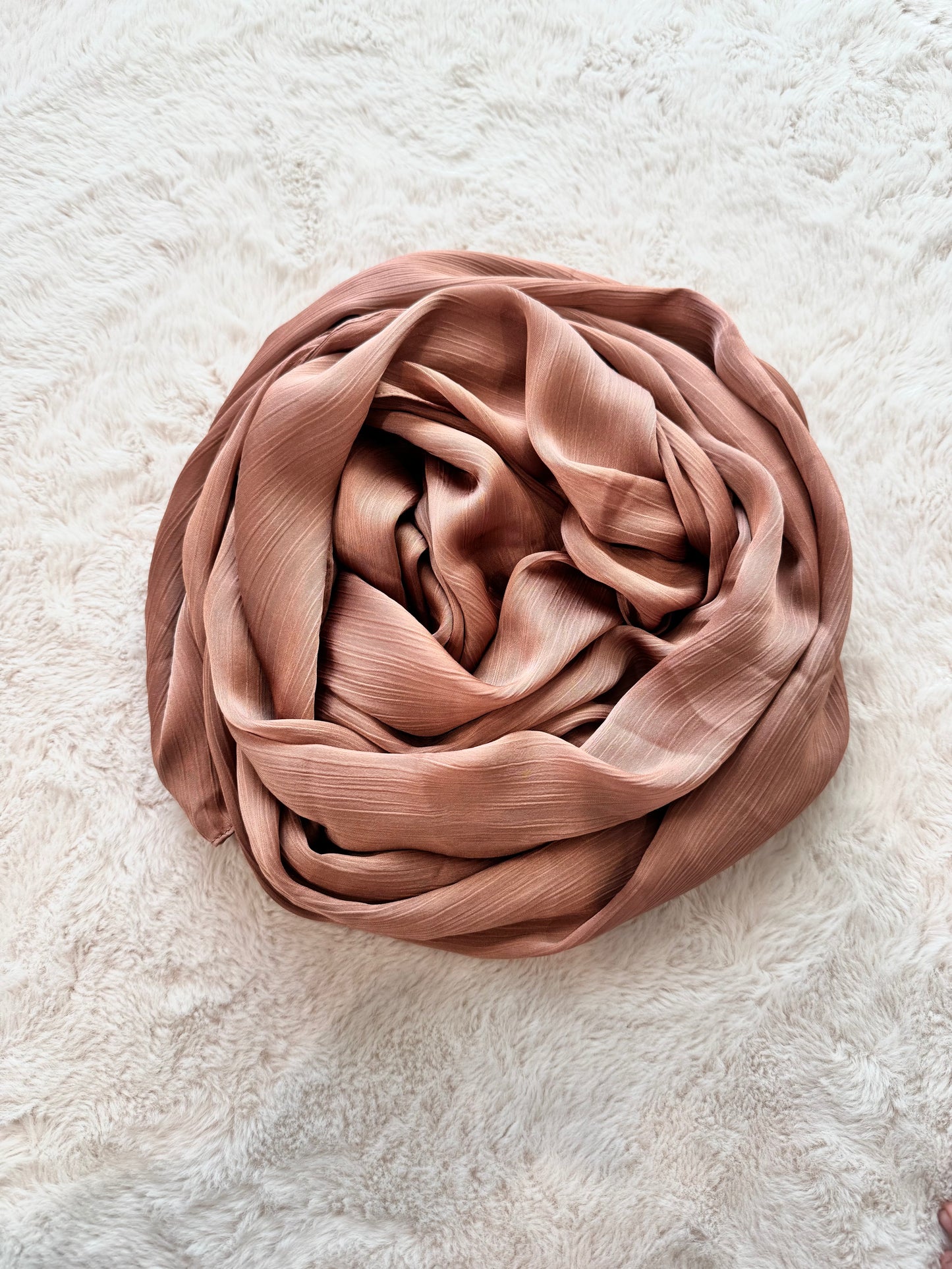 Premium Satin Crepe Hijab Scarf