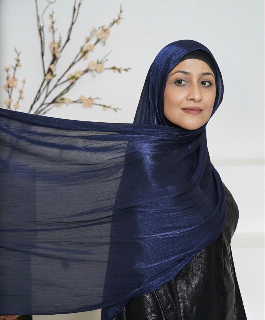Shimmer Organza Crepe Hijabs