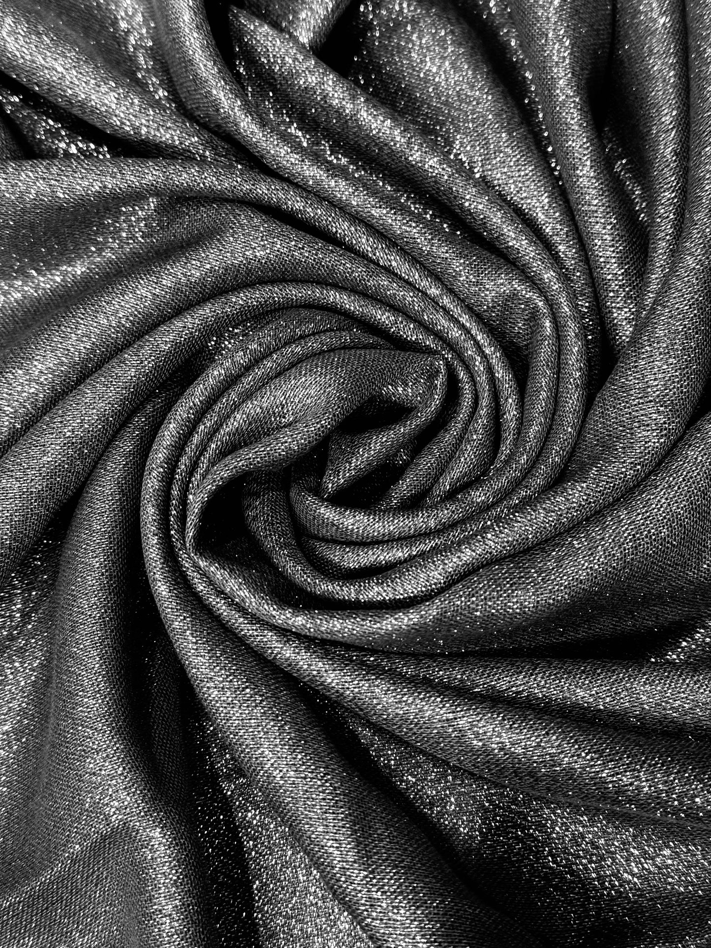 Premium Cotton Glittery Hijab  - in various colors.