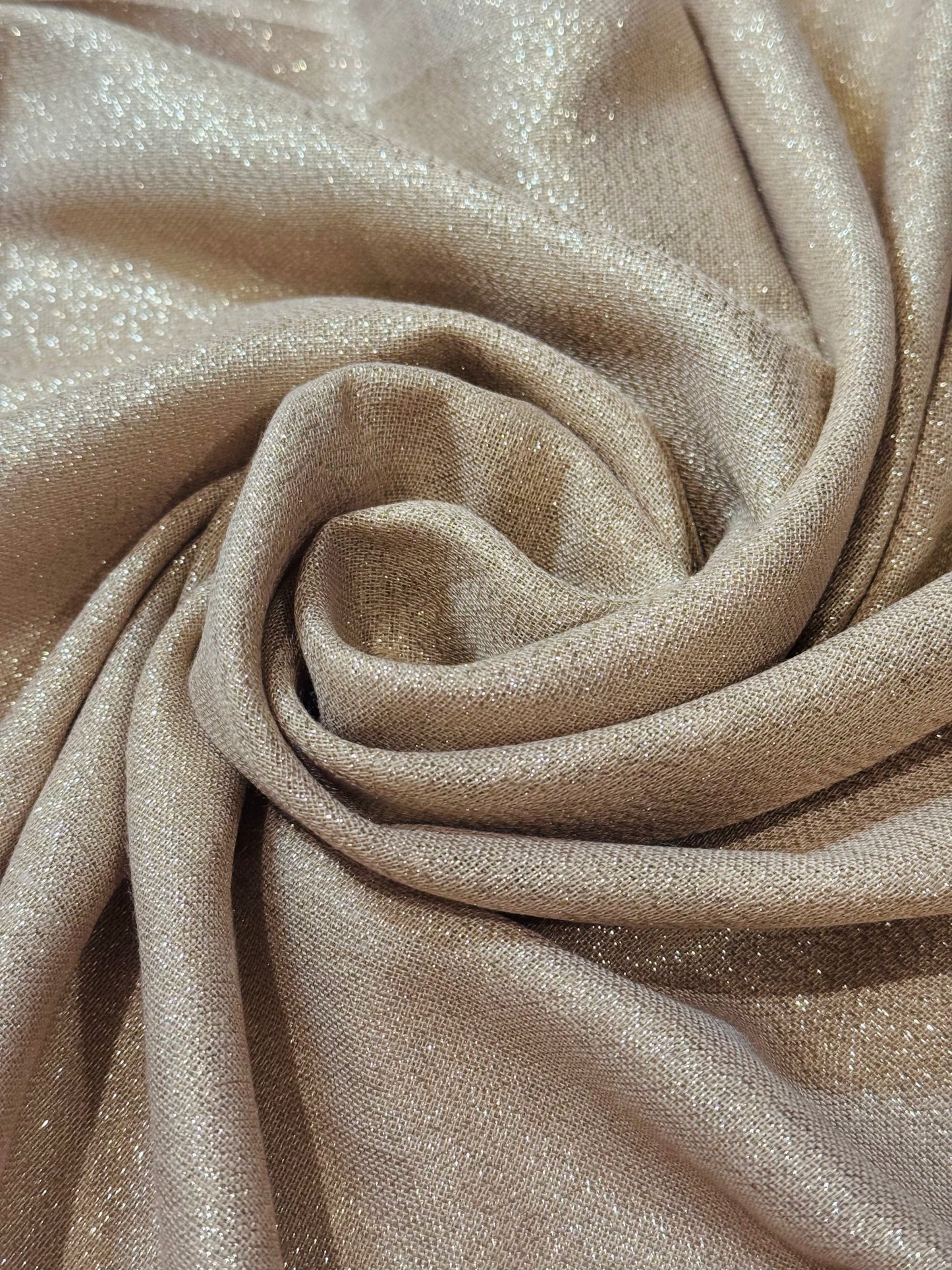 Premium Cotton Glittery Hijab  - in various colors.