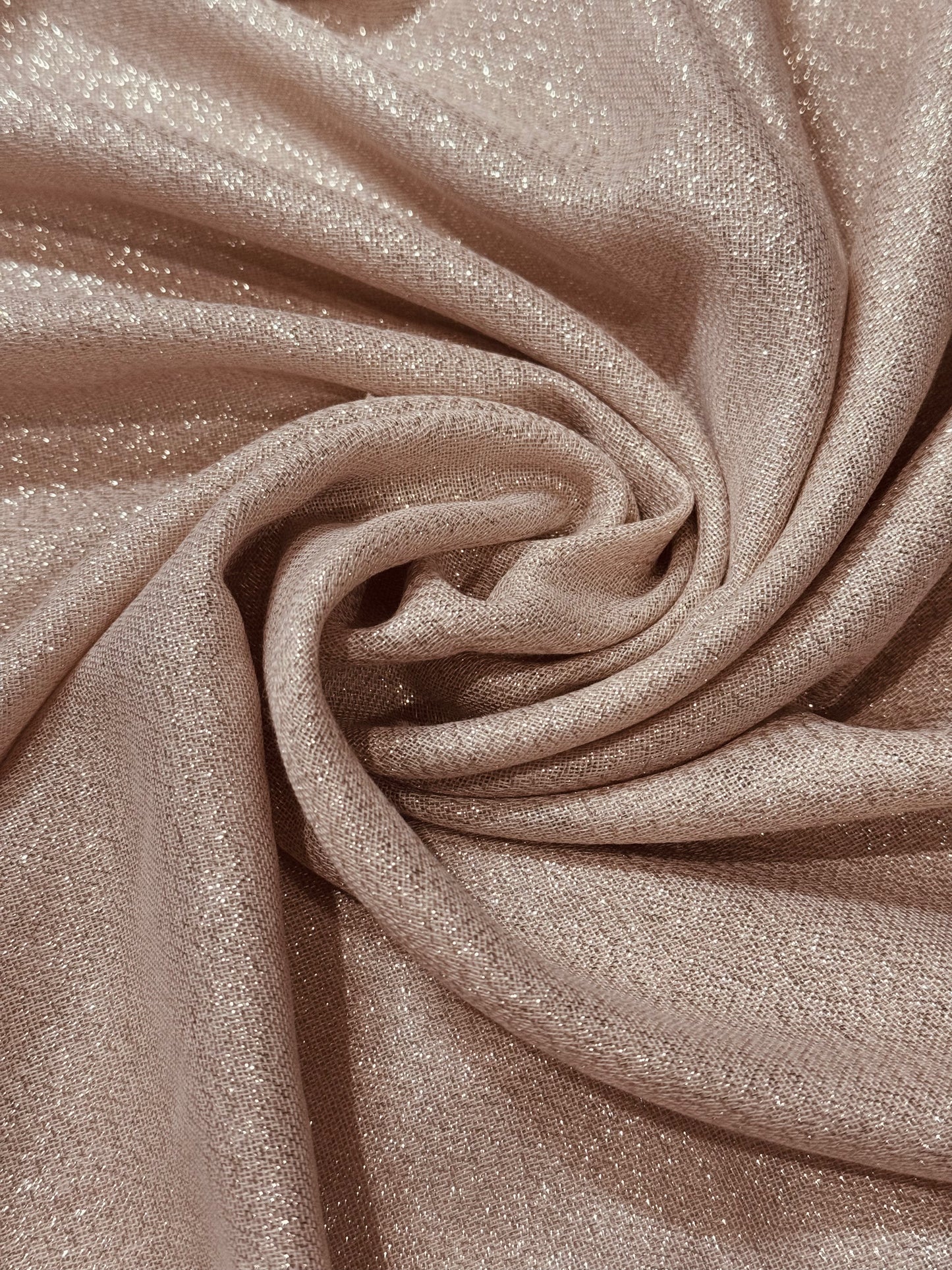 Premium Cotton Glittery Hijab  - in various colors.