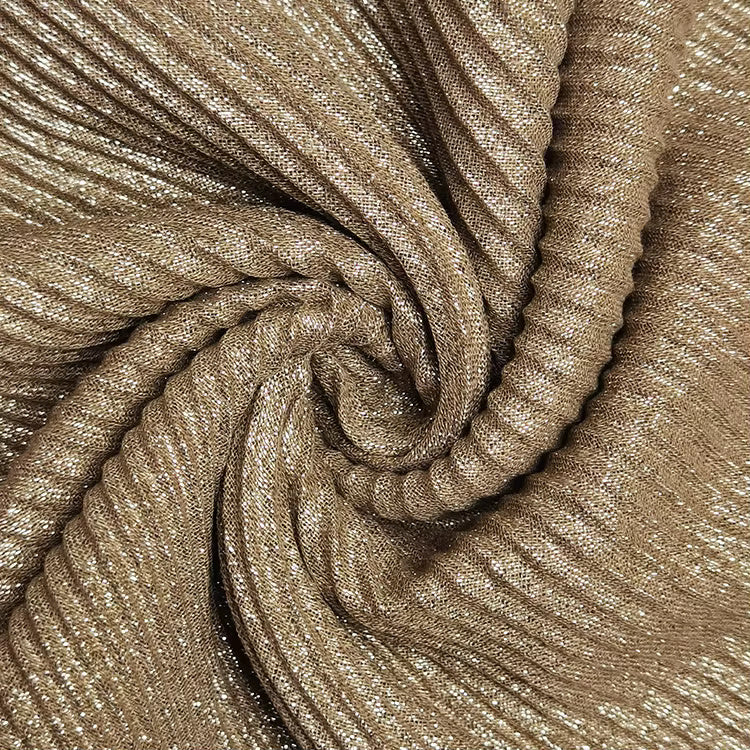 Viscose Shimmer Pleated Hijabs