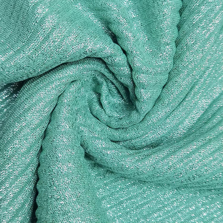 Viscose Shimmer Pleated Hijabs