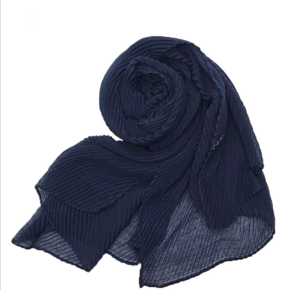 Viscose Cotton Pleated