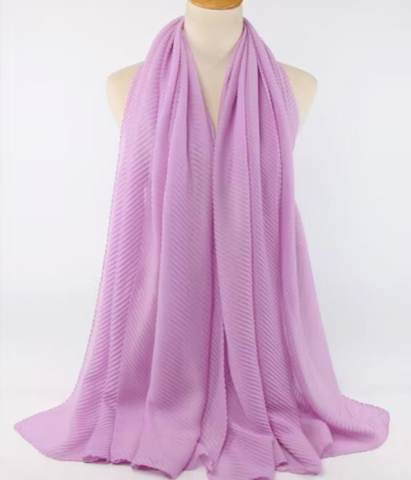 Viscose Cotton Pleated