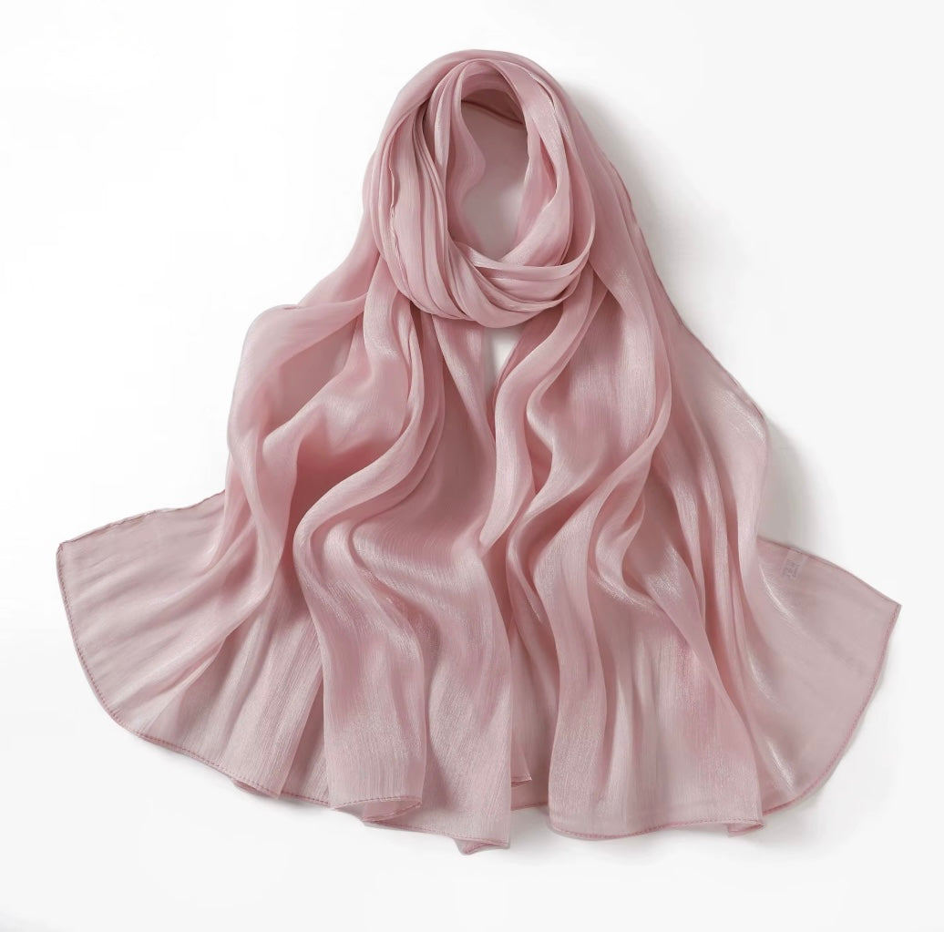 Shimmer Organza Crepe Hijabs