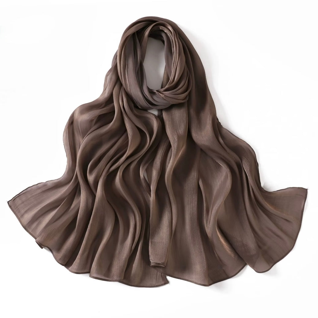 Shimmer Organza Crepe Hijabs