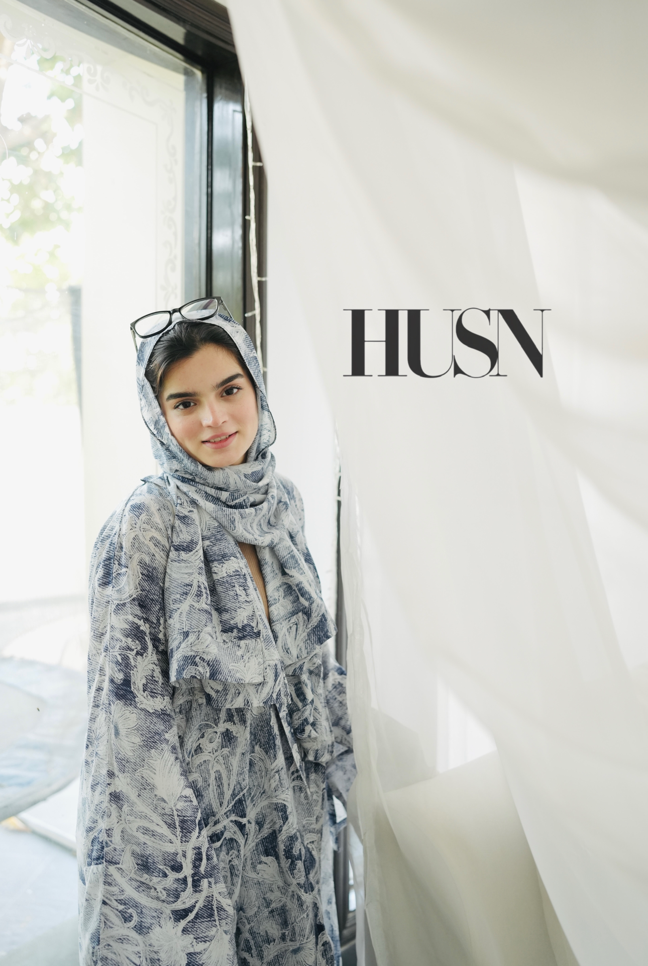 Printed Chiffon Abaya Sets - Coastal Denim